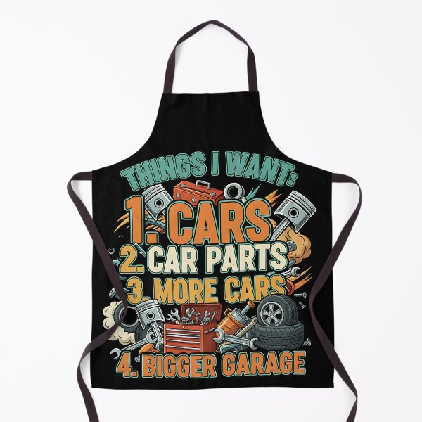 Item preview, retro things i want funny mechanic garage list designed and sold by ArtDesignTp.