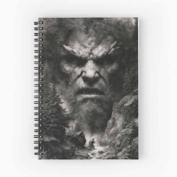 Item preview, Giant Stone Golem Face Emerging from Woods designed and sold by Piotrek0001.