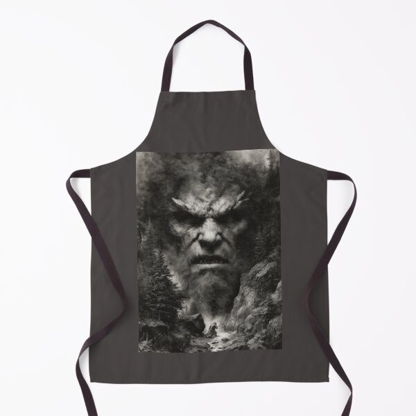 Item preview, Giant Stone Golem Face Emerging from Woods designed and sold by Piotrek0001.