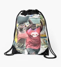 Not the best job in the world 2 Drawstring Bag