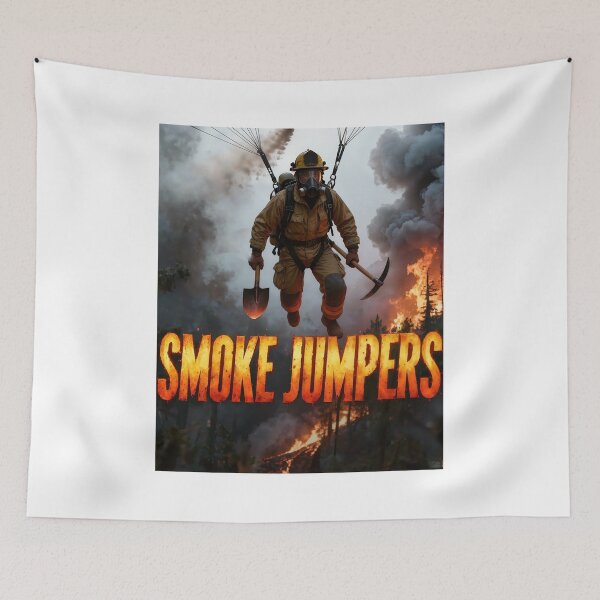 Item preview, Go Smoke Jumpers Print designed and sold by Lichentroupe63.