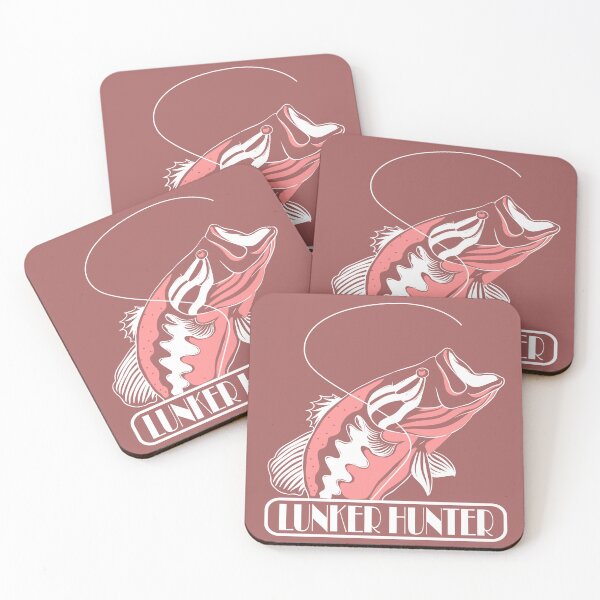 Item preview, Vintage Lunker Bass Hunter Fishing Graphic designed and sold by Stag Prime Shop.