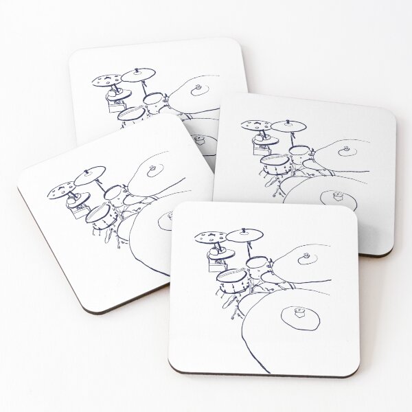 Item preview, Minimalist drum sketch #5 designed and sold by adoratioacademy.