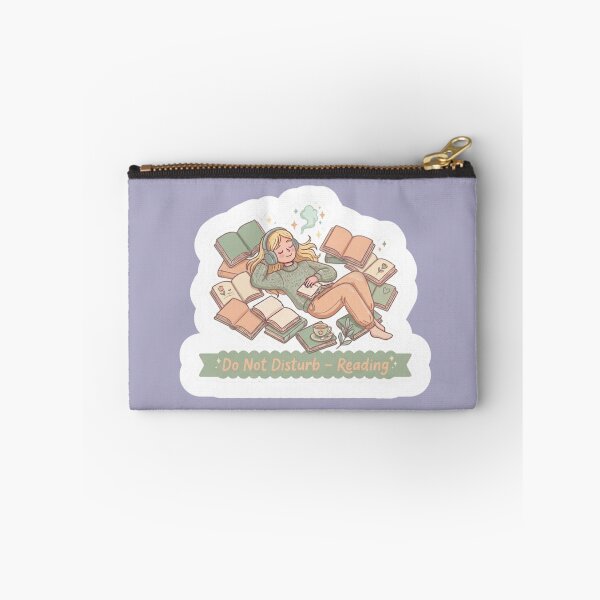 Item preview, Do Not Disturb Reading – Cozy Bookworm Aesthetic BookTok Reader Illustration designed and sold by SirensSageStone.