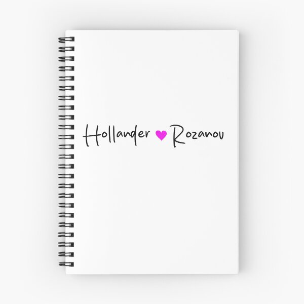 Item preview, Hollander + Rozanov - Heated Rivalry lovers, Shane Hollander, Ilya Rozanov, Hollanov, hockey romance designed and sold by RosefinchArt.