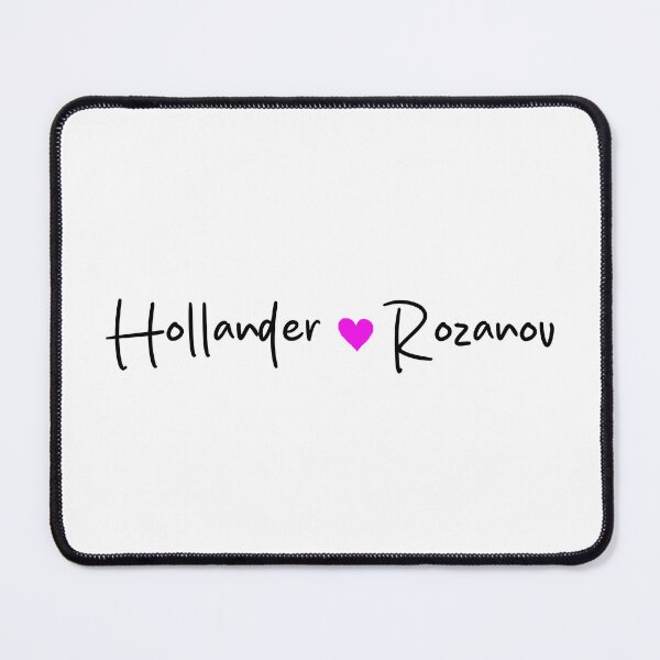 Item preview, Hollander + Rozanov - Heated Rivalry lovers, Shane Hollander, Ilya Rozanov, Hollanov, hockey romance designed and sold by RosefinchArt.