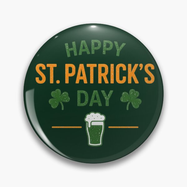 Item preview, Minimalist Happy St Patrick's Day Shamrock Design designed and sold by Kate1art.