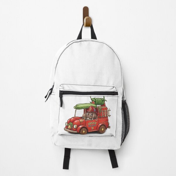 Item preview, Veggie Fire Dept. 9 – Whimsical Onion Firefighter Design designed and sold by Dogandesighn.