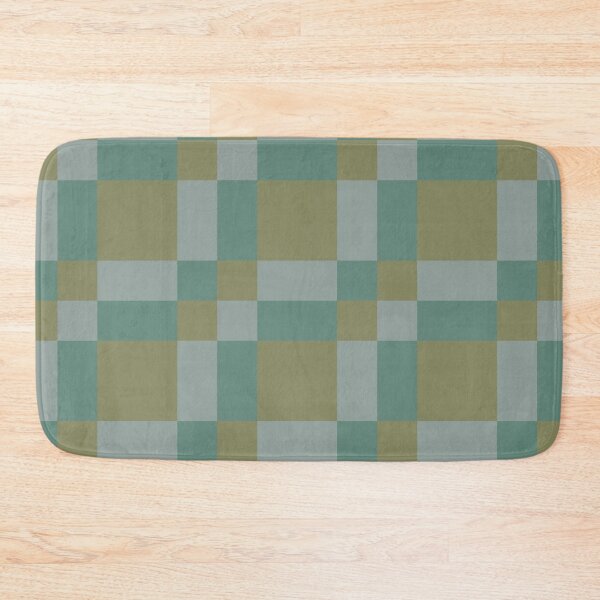 Item preview, Green Rectangles and squares  seamless repeating pattern designed and sold by SeamlessDsign.