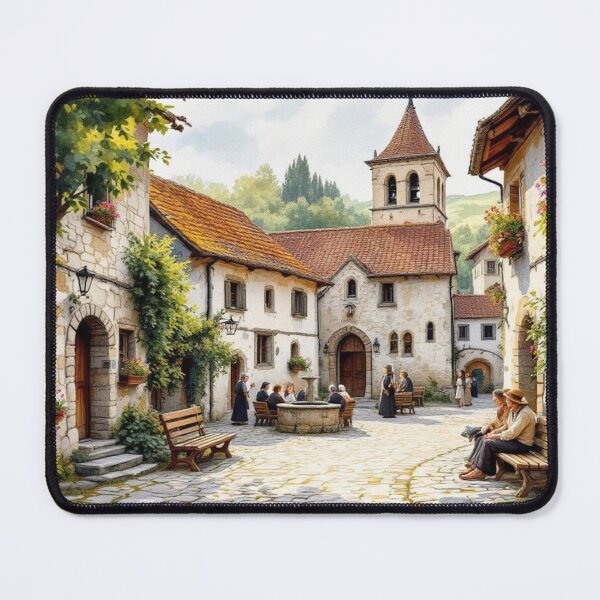 Item preview, Village on the road designed and sold by jefboutique6150.