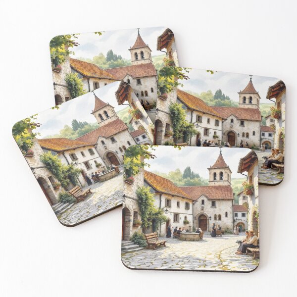 Item preview, Village on the road designed and sold by jefboutique6150.