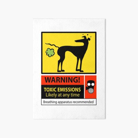 Item preview, Toxic emissions hazard sign designed and sold by RichSkipworth.