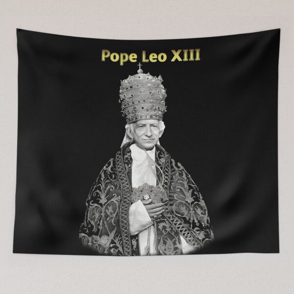 Item preview, Pope Leo XIII designed and sold by ✠Extra✠Ecclesiam✠Nulla✠Salus✠.
