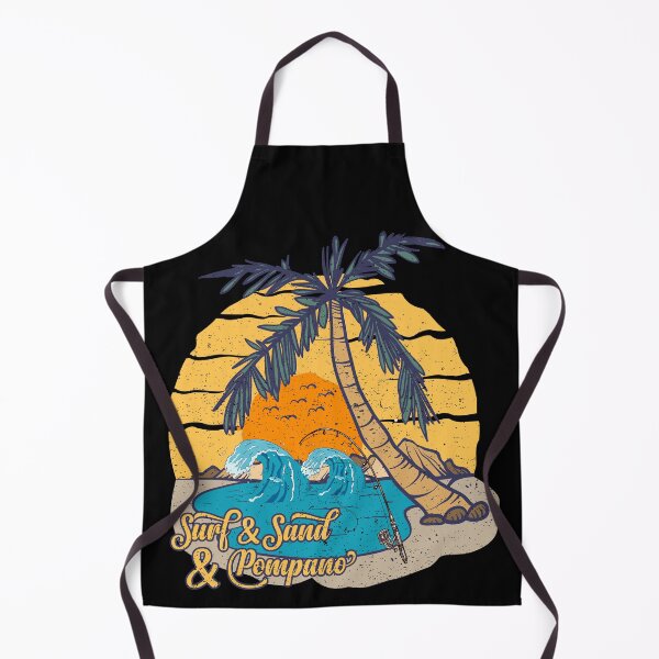 Item preview, Surf and Sand Pompano Fishing Beach designed and sold by Stag Prime Shop.