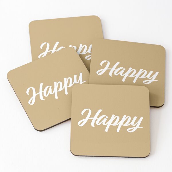 Item preview, Happy in white designed and sold by Frédéric G •.