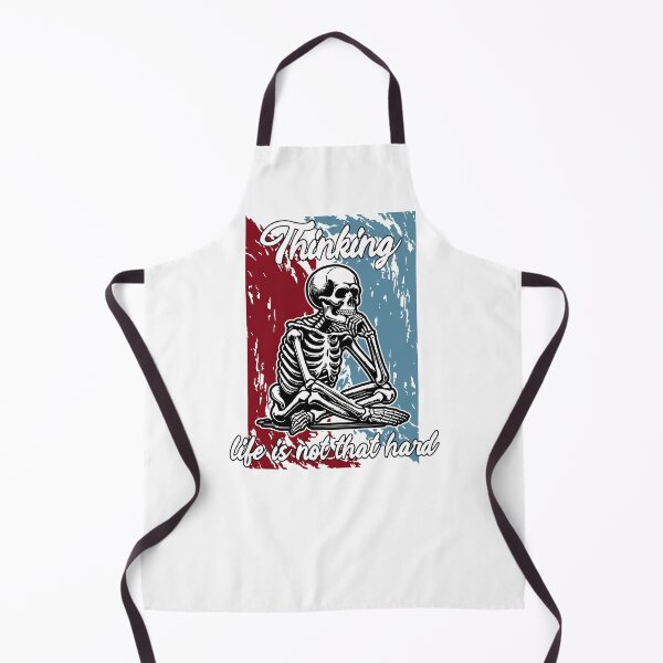 Item preview, Skeleton Thinker - Life is Not That Hard designed and sold by fabiandesigns88.