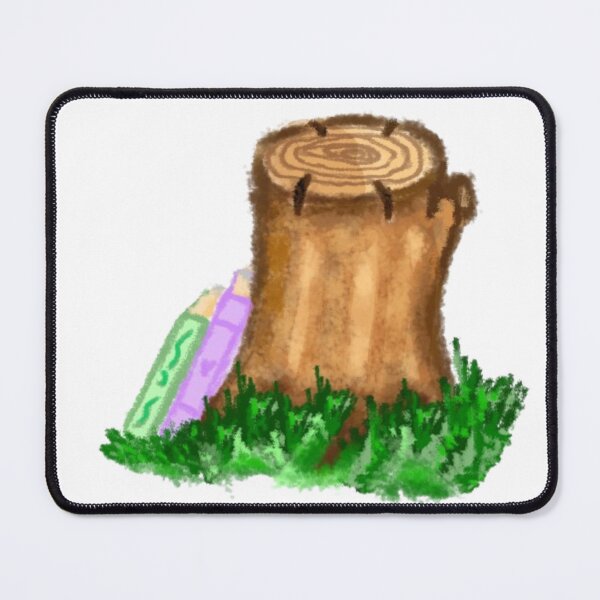 Item preview, Cozy Reading Books by Tree Stump Illustration designed and sold by Kaydoodled.