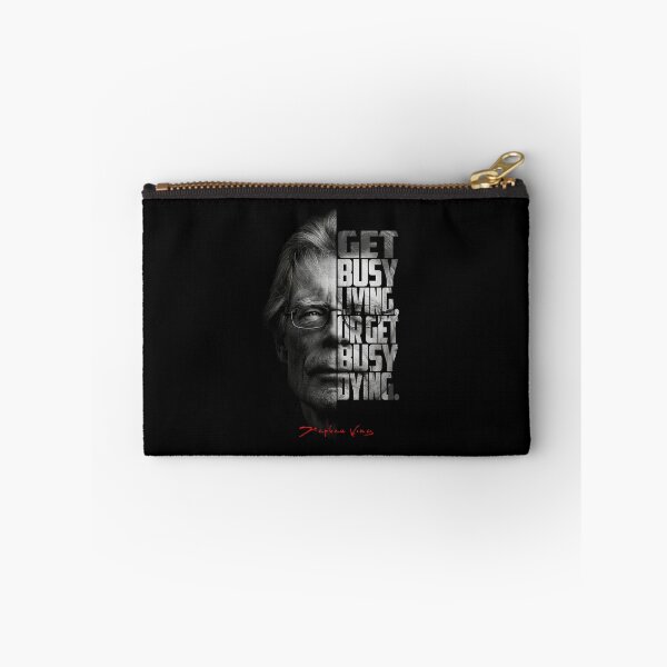 Item preview, Stephen King Split Face Quote Poster designed and sold by Enea Kelo.