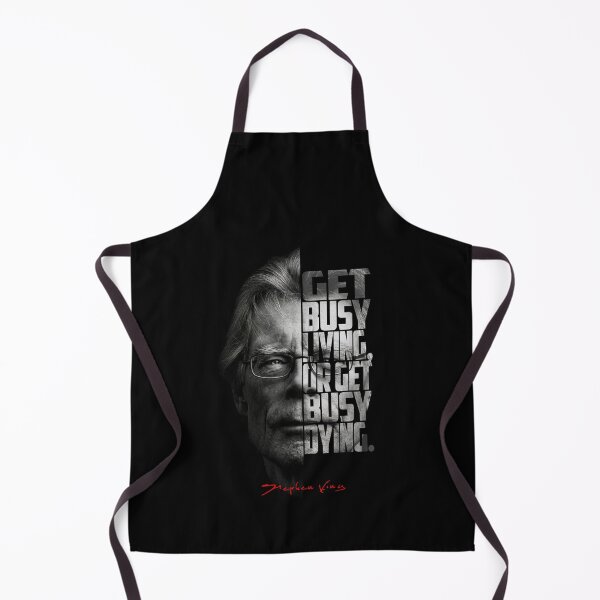 Item preview, Stephen King Split Face Quote Poster designed and sold by Enea Kelo.