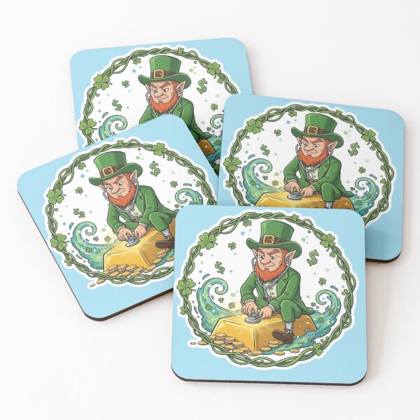 Item preview, Funny Leprechaun Doctor St Patrick Medical Print designed and sold by med-lavender-ee.