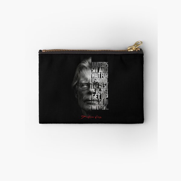 Item preview, Stephen King Split Face Quote Poster designed and sold by Enea Kelo.
