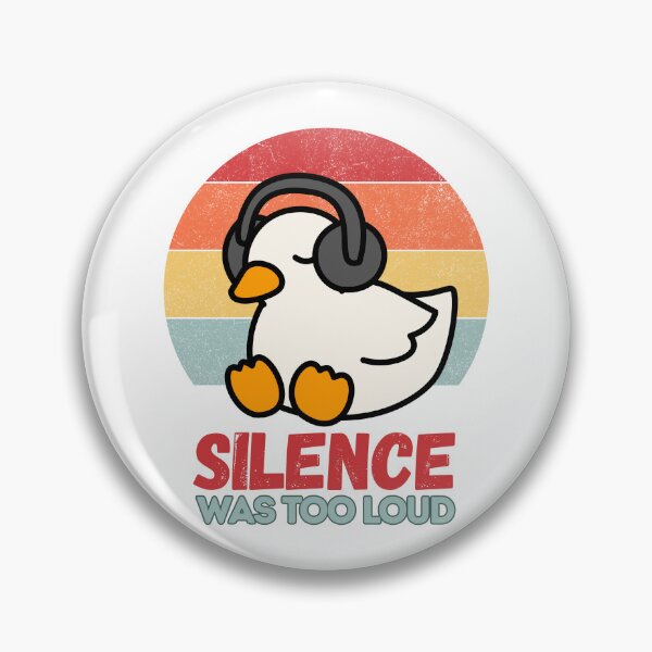 Item preview, Silence Was Too Loud Minimalist Quote Design designed and sold by CleanDecor.