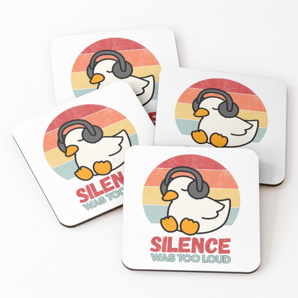 Item preview, Silence Was Too Loud Minimalist Quote Design designed and sold by CleanDecor.