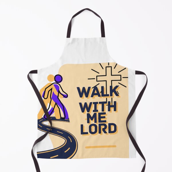 Item preview, Walk with me Lord Christian design designed and sold by TheProverbsMom.