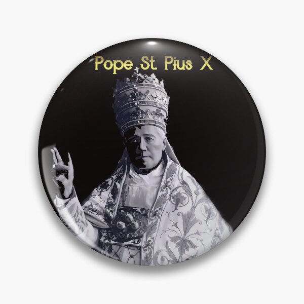 Item preview, Pope St. Pius X designed and sold by ✠Extra✠Ecclesiam✠Nulla✠Salus✠.