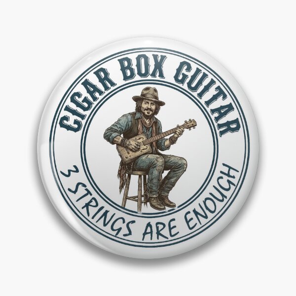 Item preview, Cigar Box Guitar 3 Strings Are Enough  designed and sold by Jimhebbe.