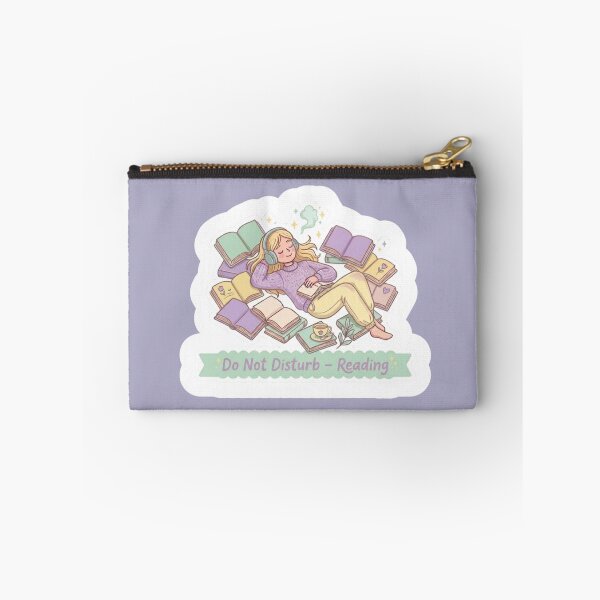 Item preview, Do Not Disturb Reading – Introvert Reader Cozy BookTok Book Lover Illustration designed and sold by SirensSageStone.