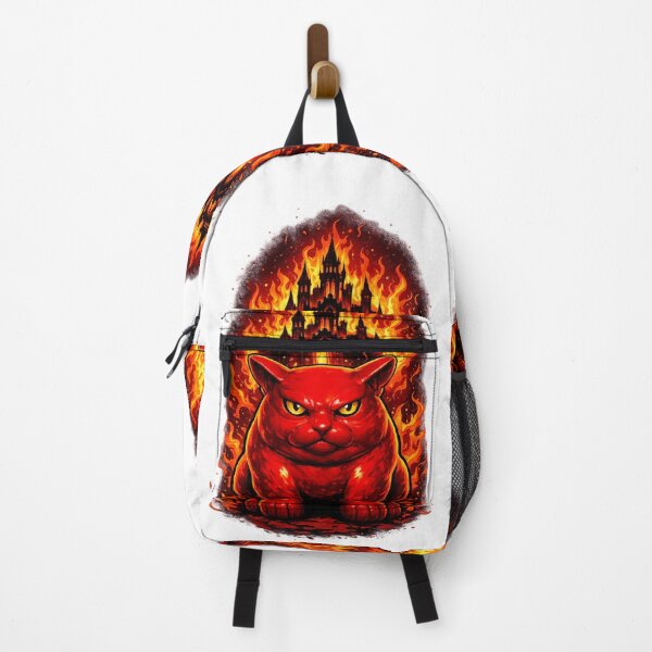 Item preview, Hellfire Castle Cat designed and sold by FontheadArt.