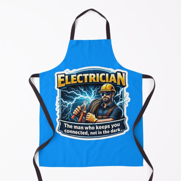 Item preview, Electrician The Man Who Keeps You Connected Professional Sticker designed and sold by Scro-Ciob-Shop.