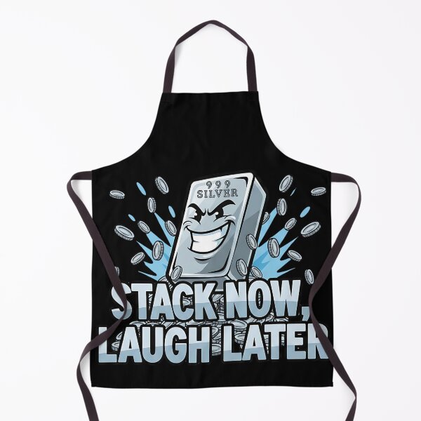 Item preview, funny silver stacking stack now laugh later designed and sold by ArtDesignTp.