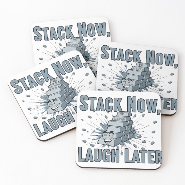 Item preview, stack now laugh later precious metal stacker designed and sold by ArtDesignTp.