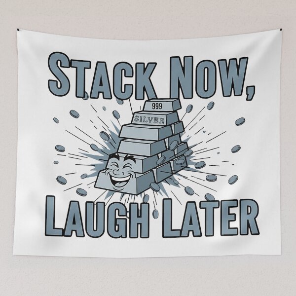 Item preview, stack now laugh later precious metal stacker designed and sold by ArtDesignTp.