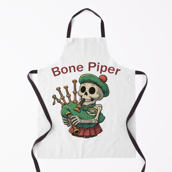 Item preview, Bone Piper - Funny Skeleton Playing Bagpipes Art designed and sold by Original-Vibes.