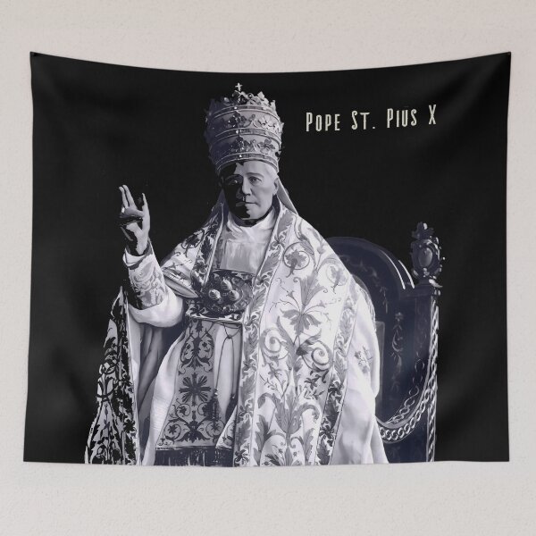 Item preview, Pope St. Pius X designed and sold by ✠Extra✠Ecclesiam✠Nulla✠Salus✠.