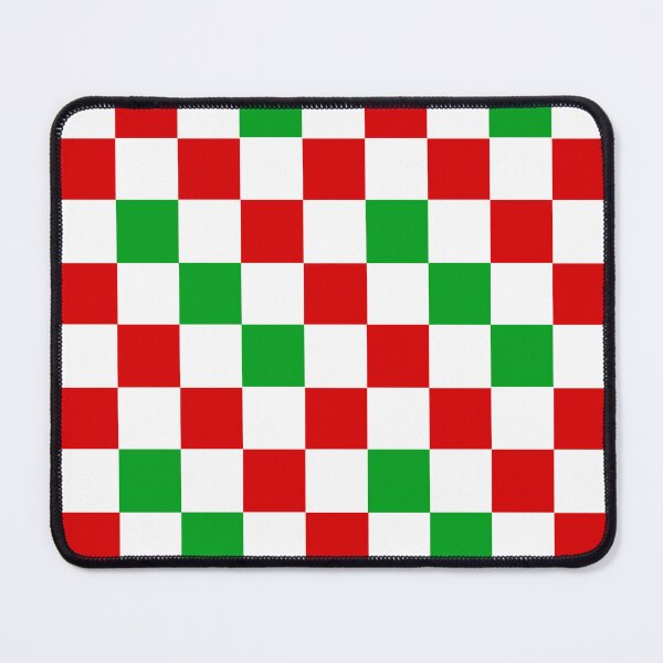 Item preview, Red White Green Checkered Pattern Design designed and sold by PatternTitan.