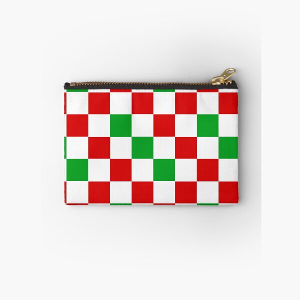 Item preview, Red White Green Checkered Pattern Design  designed and sold by PatternTitan.