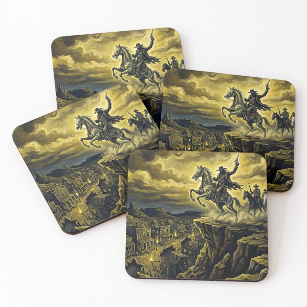 Item preview, Yellow Rider of the Weird West designed and sold by ArcaneCritters.