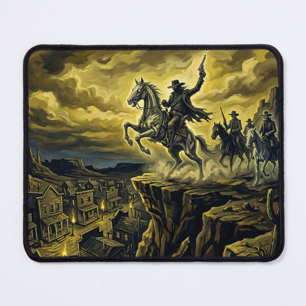 Item preview, Yellow Rider of the Weird West designed and sold by ArcaneCritters.