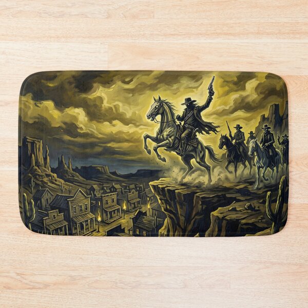 Item preview, Yellow Rider of the Weird West designed and sold by ArcaneCritters.