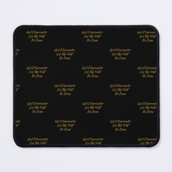 Item preview, God I Surrender - Let Thy Will Be Done designed and sold by BaronSGE.