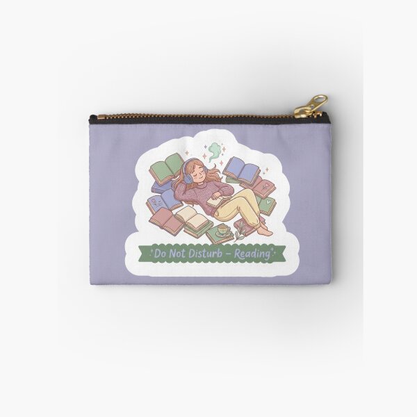 Item preview, Do Not Disturb Reading – BookTok Aesthetic Cozy Reader Illustration designed and sold by SirensSageStone.