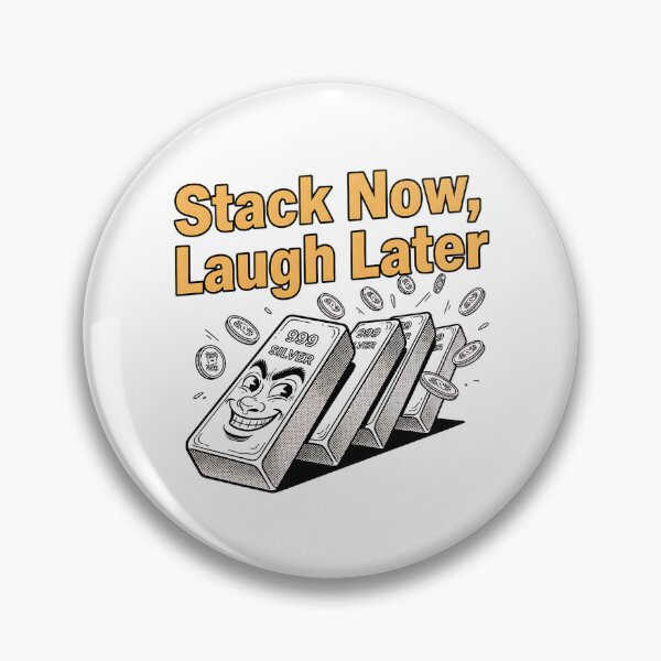 Item preview, funny stack now laugh later silver investor designed and sold by ArtDesignTp.