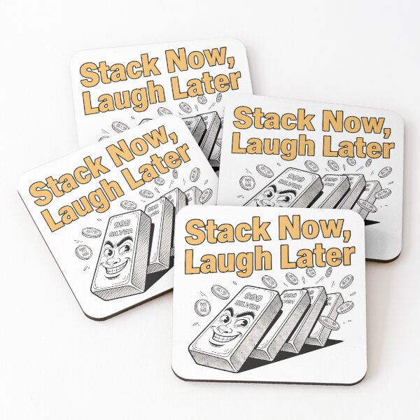 Item preview, funny stack now laugh later silver investor designed and sold by ArtDesignTp.