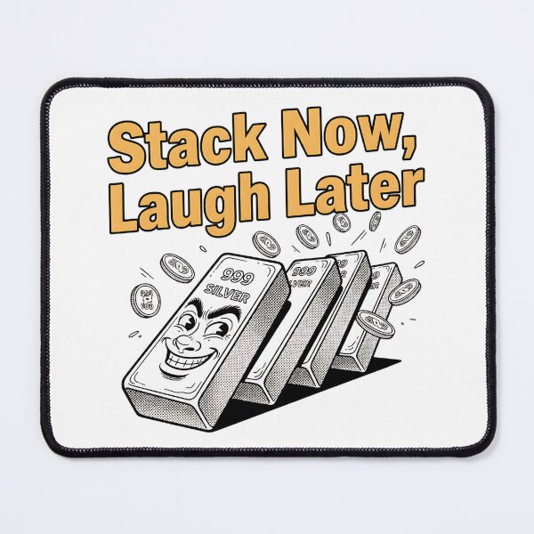 Item preview, funny stack now laugh later silver investor designed and sold by ArtDesignTp.