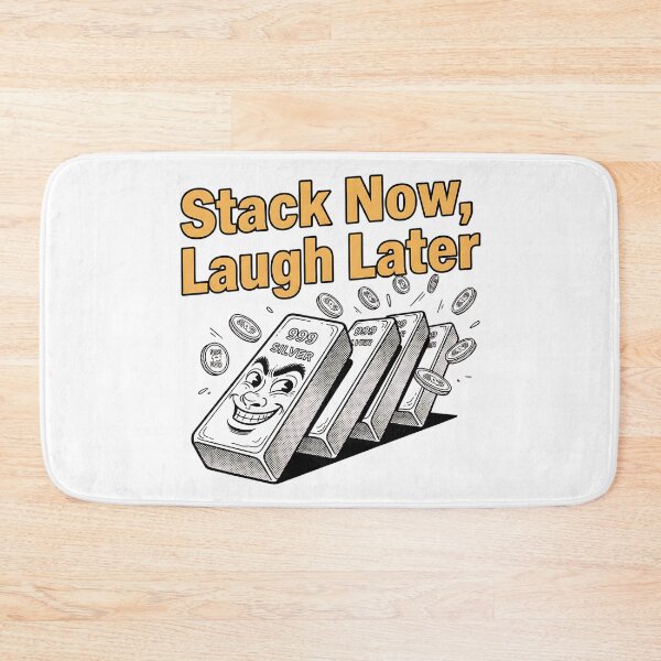 Item preview, funny stack now laugh later silver investor designed and sold by ArtDesignTp.
