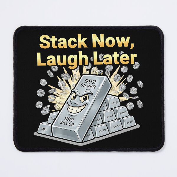 Item preview, stack now laugh later funny bullion stacker designed and sold by ArtDesignTp.